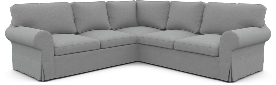 Чехол на диван ИКЕА ЭКТОРП угловой 2+2 - SCANDI (изображение №1)