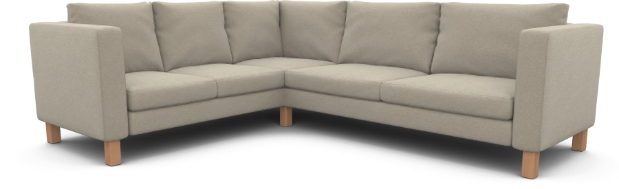 Чехол на угловой диван ИКЕА Карлстад - SCANDI (изображение №1)