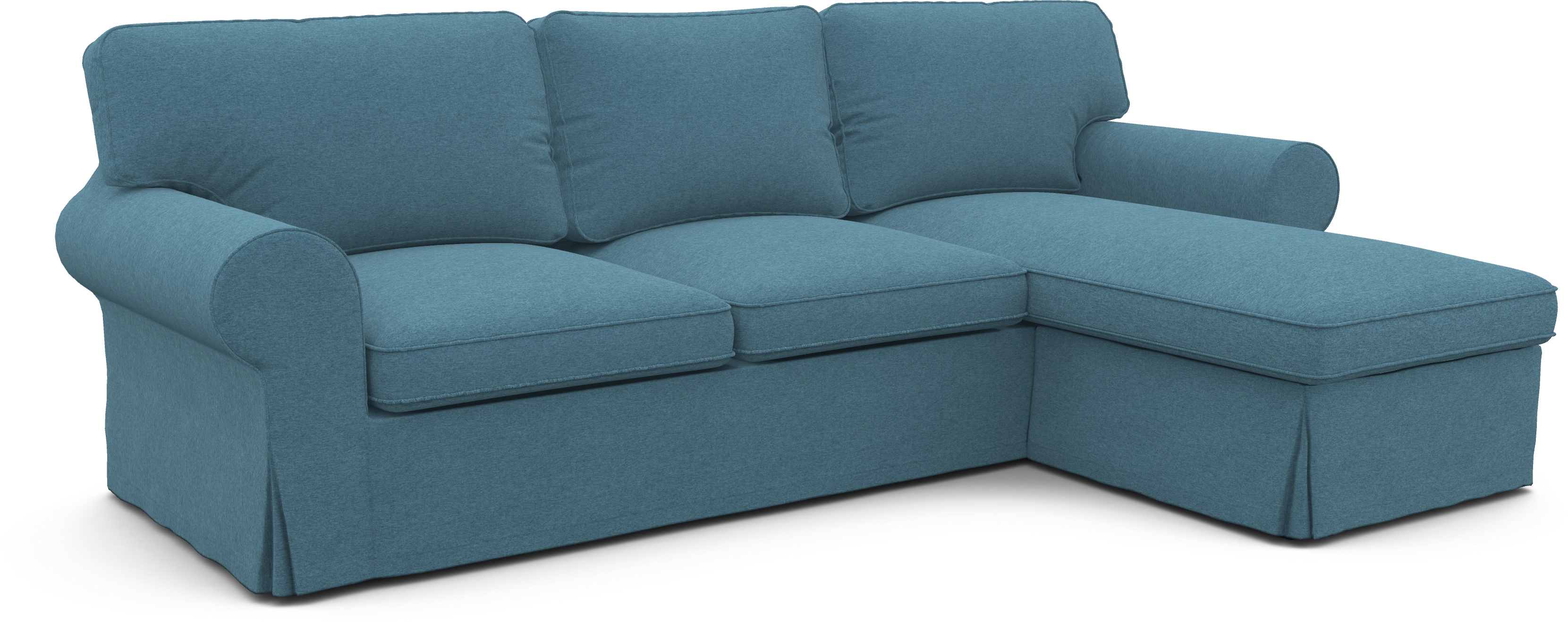 Чехол угловой диван ИКЕА Экторп с козеткой - SCANDI