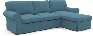 Чехол угловой диван ИКЕА Экторп с козеткой - SCANDI