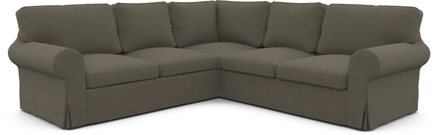 Чехол на диван ИКЕА ЭКТОРП угловой 2+2 - OPHELIA (изображение №1)