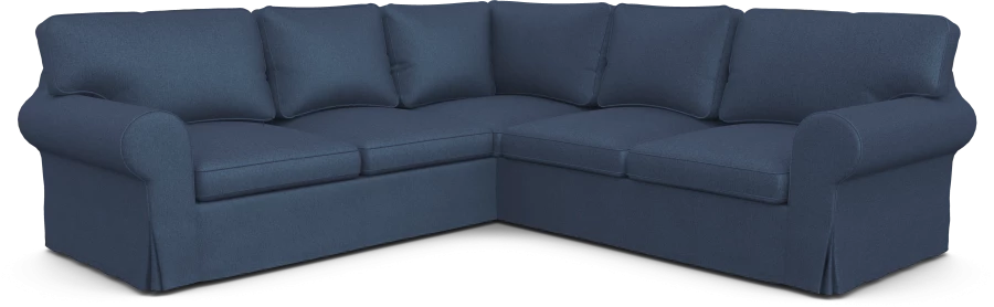 Чехол на диван ИКЕА ЭКТОРП угловой 2+2 - NEPTUN (изображение №1)