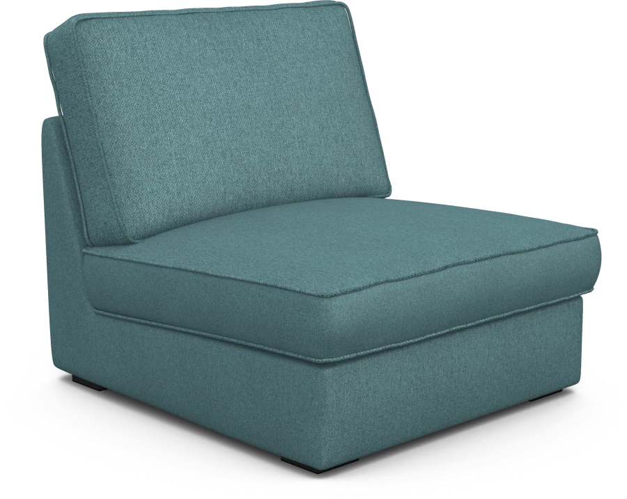 Чехол на кресло ИКЕА КИВИК (одноместная секция) - NEPTUN (изображение №1)