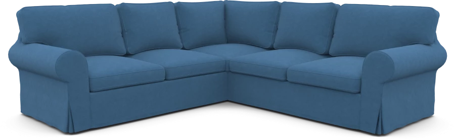 Чехол на диван ИКЕА ЭКТОРП угловой 2+2 - OPHELIA (изображение №1)