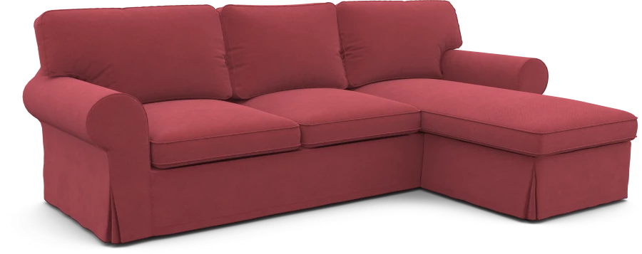 Чехол угловой диван ИКЕА Экторп с козеткой - MARSELLE (изображение №1)