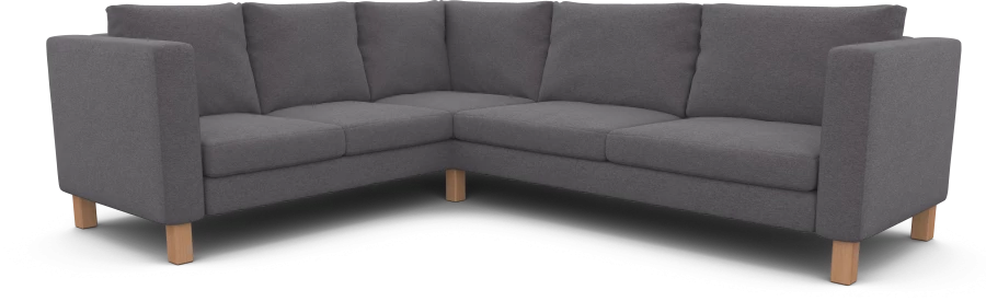 Чехол на угловой диван ИКЕА Карлстад - SCANDI (изображение №1)