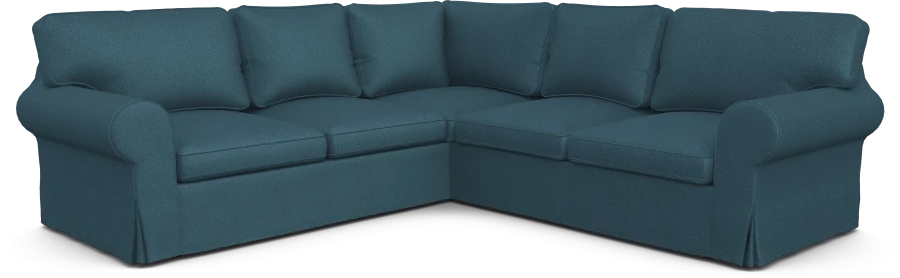 Чехол на диван ИКЕА ЭКТОРП угловой 2+2 - NEPTUN (изображение №1)