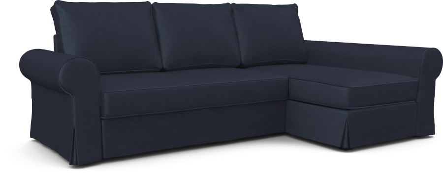 Чехол на диван ИКЕА Баккабру  с козеткой  - NEPTUN (изображение №1)
