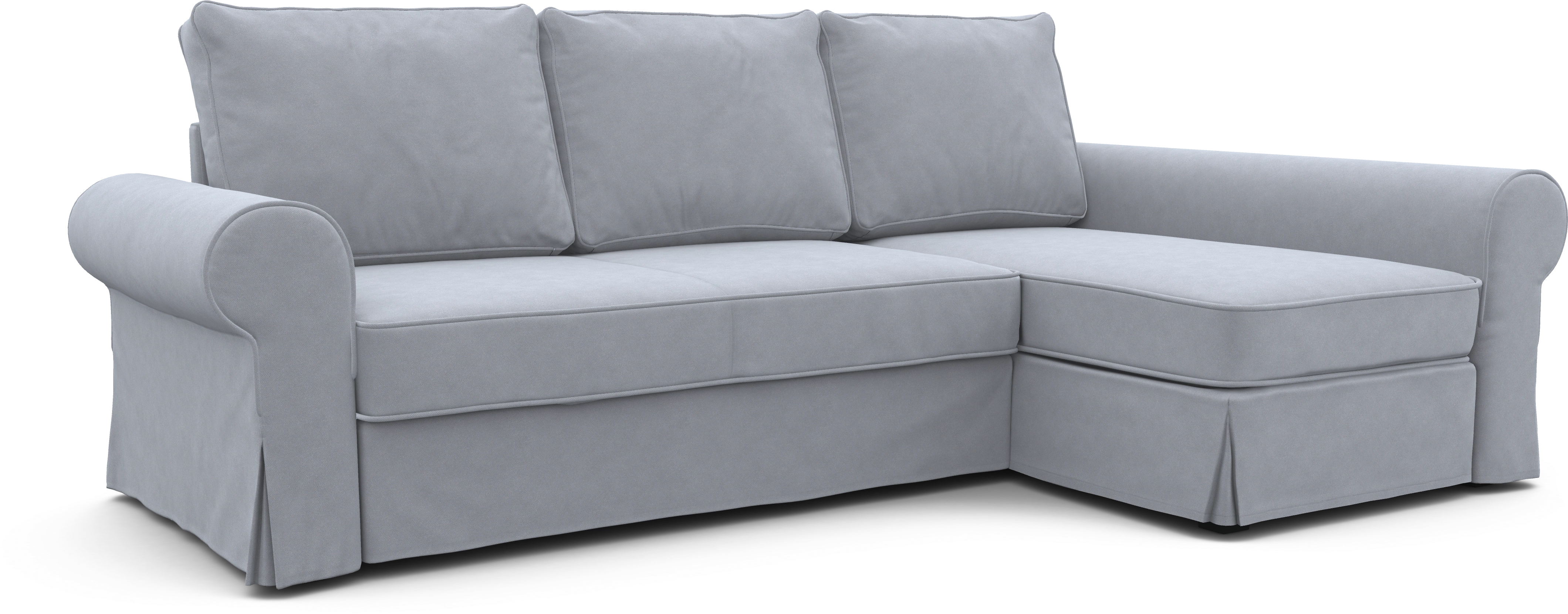 Чехол на диван ИКЕА Баккабру  с козеткой  - OPHELIA