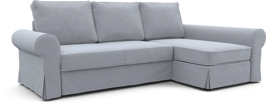 Чехол на диван ИКЕА Баккабру  с козеткой  - OPHELIA (изображение №1)