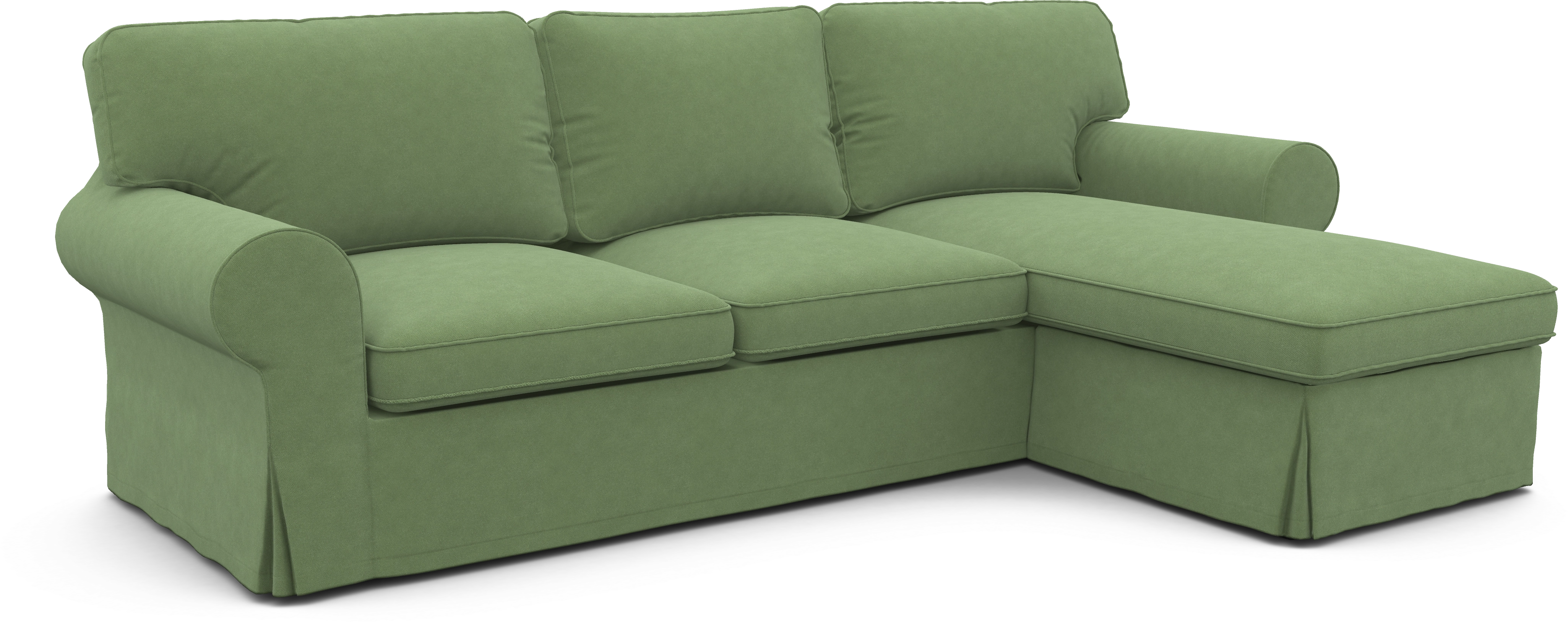 Чехол угловой диван ИКЕА Экторп с козеткой - OPHELIA