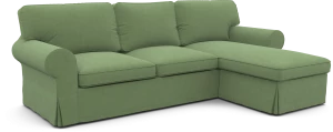 Чехол угловой диван ИКЕА Экторп с козеткой - OPHELIA