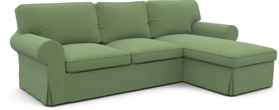 Чехол угловой диван ИКЕА Экторп с козеткой - OPHELIA (изображение №1)