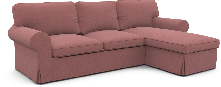 Чехол угловой диван ИКЕА Экторп с козеткой - SCANDI (изображение №1)