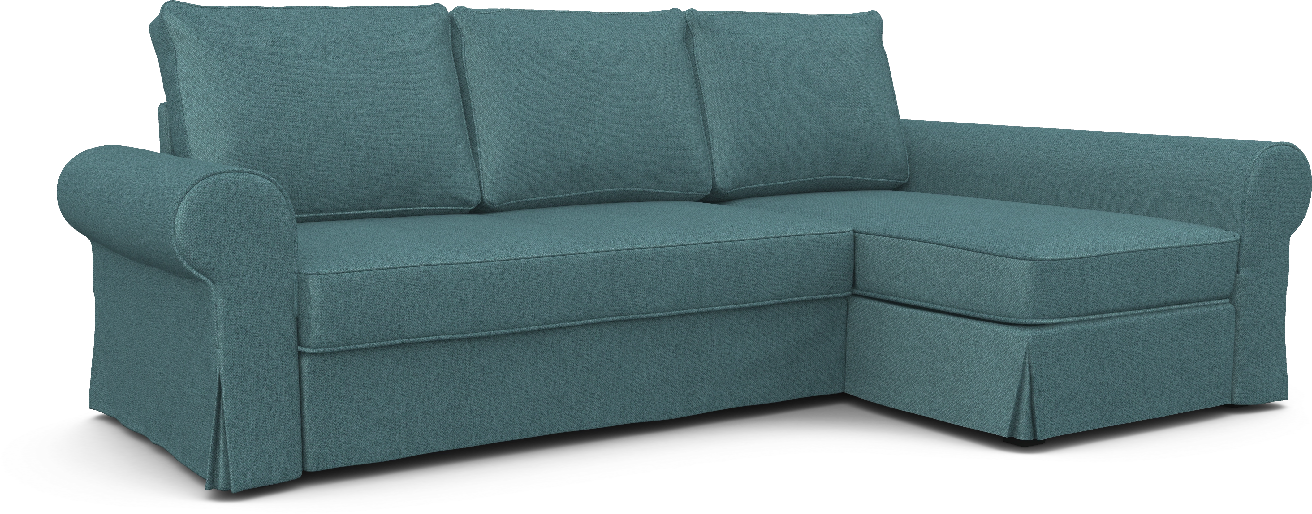 Чехол на диван ИКЕА Баккабру  с козеткой  - NEPTUN