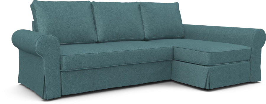 Чехол на диван ИКЕА Баккабру  с козеткой  - NEPTUN (изображение №1)