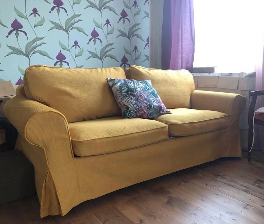 Чехол на двухместный диван-кровать ИКЕА Экторп - SCANDI (изображение №4)