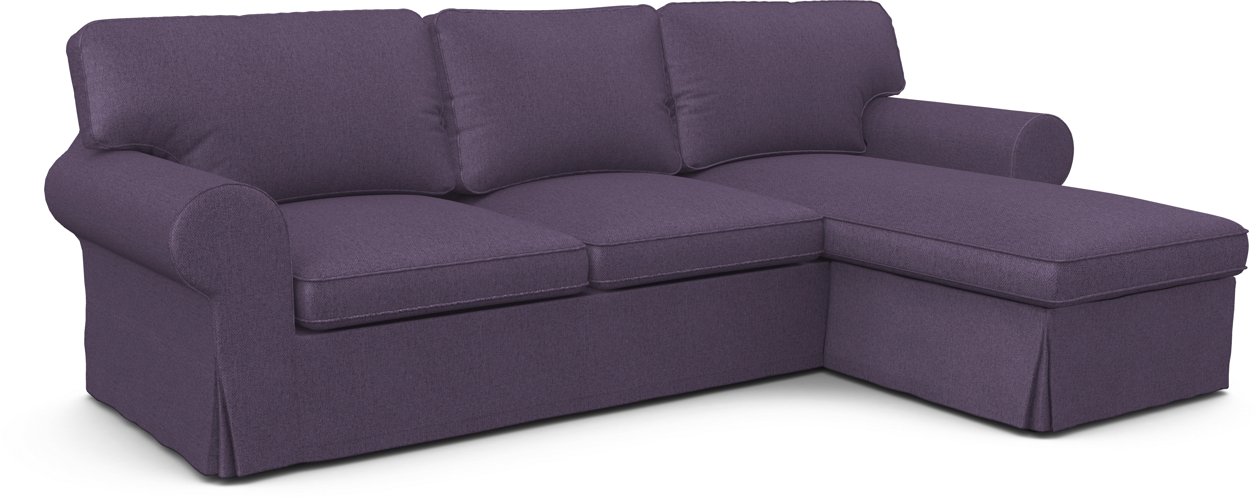 Чехол угловой диван ИКЕА Экторп с козеткой - NEPTUN
