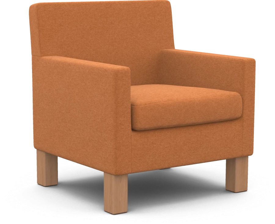 Чехол на кресло ИКЕА КАРЛСТАД малое - SCANDI (изображение №1)