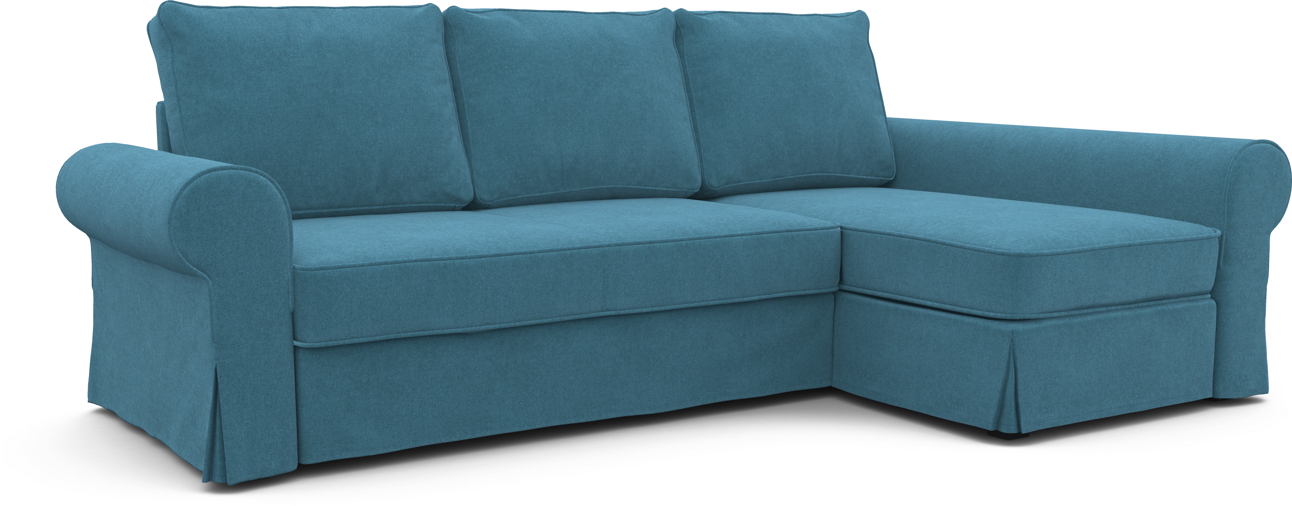 Чехол на диван ИКЕА Баккабру  с козеткой  - BREEZE