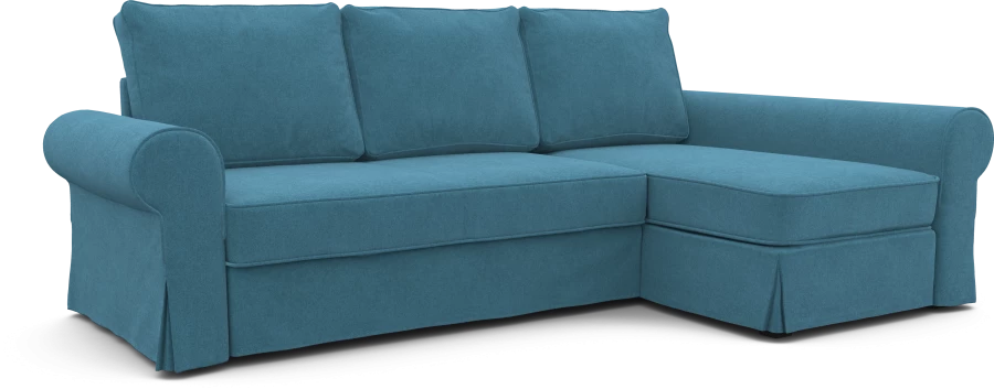 Чехол на диван ИКЕА Баккабру  с козеткой  - BREEZE (изображение №1)