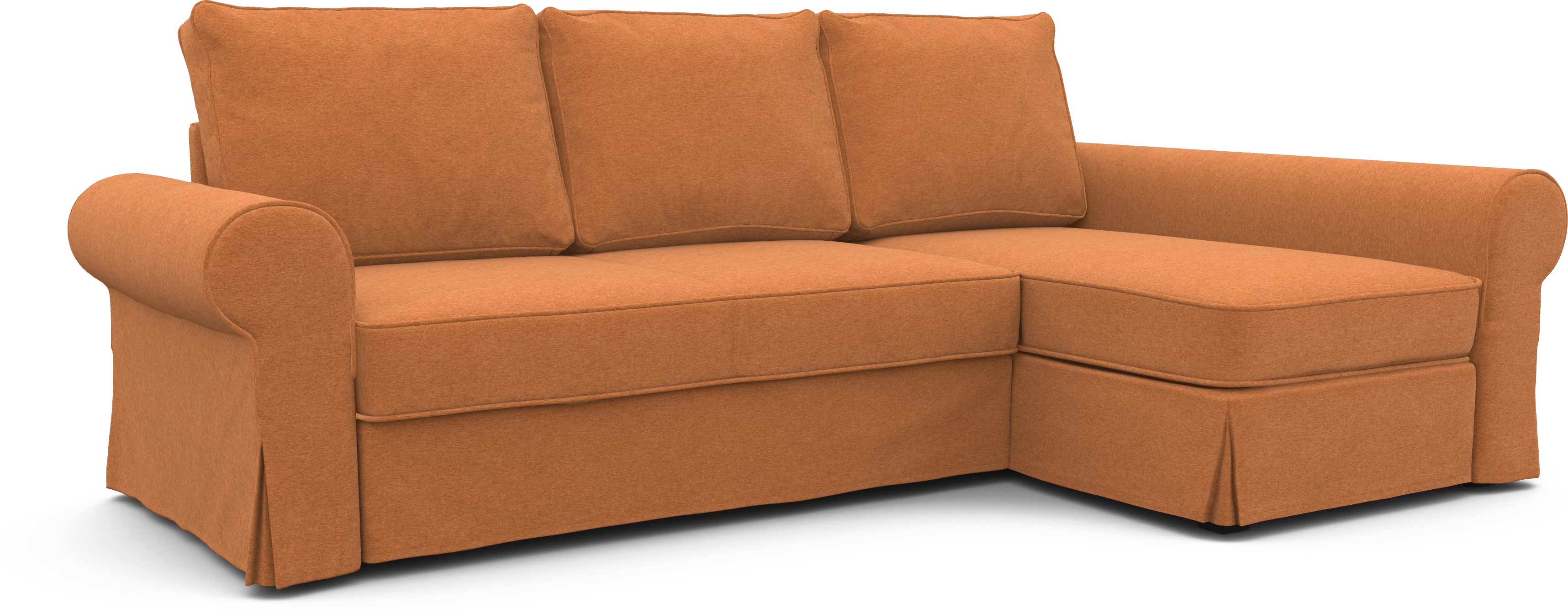 Чехол на диван ИКЕА Баккабру  с козеткой  - SCANDI