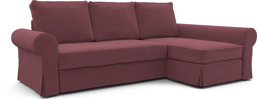 Чехол на диван ИКЕА Баккабру  с козеткой  - MARSELLE (изображение №1)