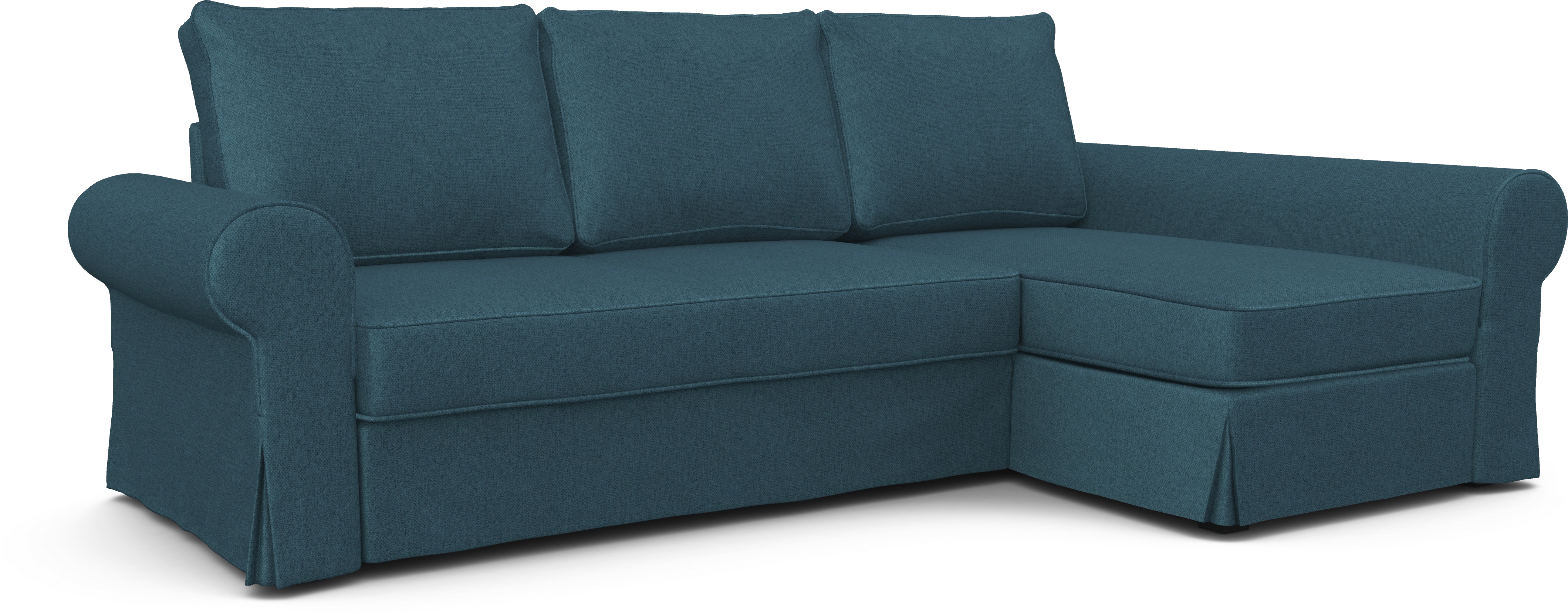 Чехол на диван ИКЕА Баккабру  с козеткой  - NEPTUN