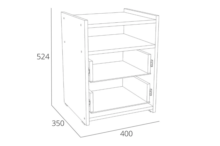 Тумба прикроватная Симпл (изображение №4)