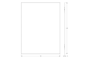 Второе фото. Зеркало настенное с фацетом EVOFORM Standard