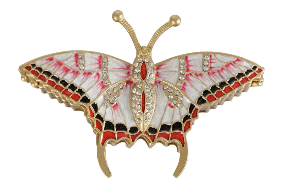 Шкатулка для драгоценностей Бабочка 10x3x7 см (изображение №1)