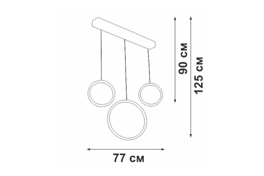 Светильник подвесной V3050-1/3S (изображение №6)