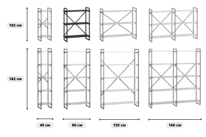 Второе фото. Стеллаж Роквуд