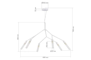 Второе фото. Светильник подвесной Kaito