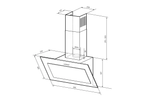 Второе фото. Вытяжка LEX Mio 600