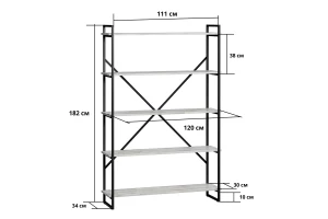 Второе фото. Стеллаж Роквуд