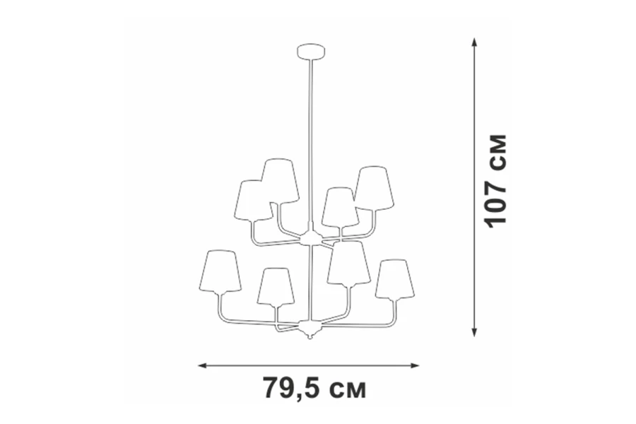 Люстра VITALUCE V3923 (изображение №5)
