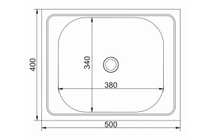 Второе фото. Мойка накладная MIXLINE 527962