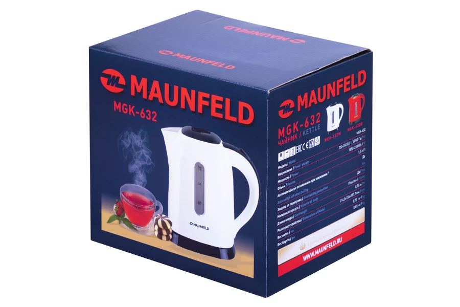Чайник MAUNFELD MGK-632W (изображение №9)