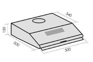 Второе фото. Вытяжка MBS Velezia