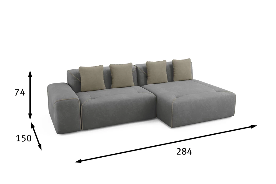 Угловой диван-кровать Portu (изображение №9)