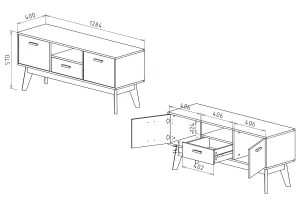 Второе фото. Тумба ТВ Радиорама