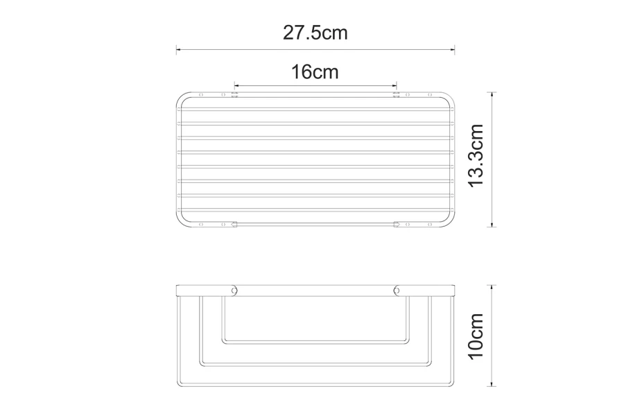 Полка WasserKRAFT K-711 (изображение №2)