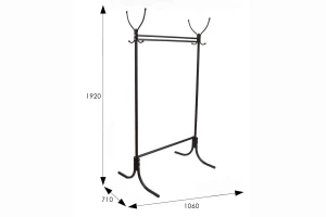 Второе фото. Вешалка напольная М