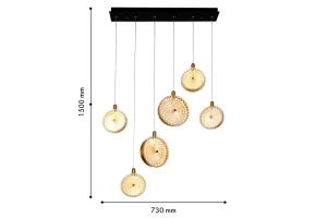 Второе фото. Люстра подвесная FAVOURITE Slik