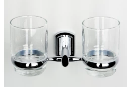 Подстаканник двойной настенный WasserKRAFT Oder