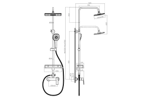 Смеситель для ванны ROSSINKA SILVERMIX RS27