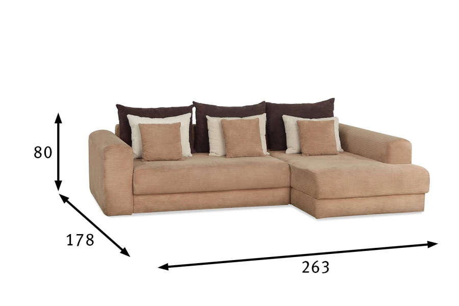 Угловой диван-кровать SOLANA Мэдисон (изображение №28)