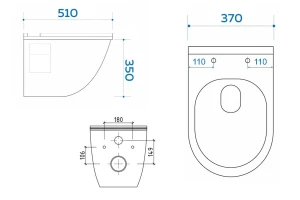 Второе фото. Унитаз подвесной Vitra Pro