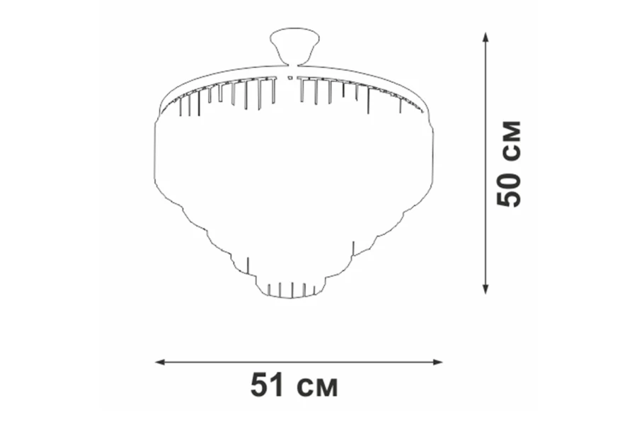 Люстра VITALUCE V5825-8/8 (изображение №4)